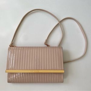 Ted Baker pink crossbody and clutch